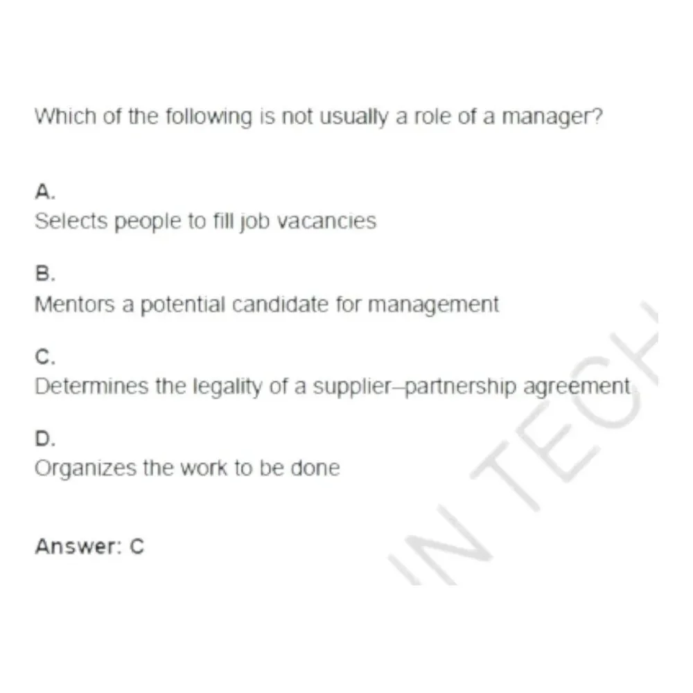 Printout CMQ-OE  Certified Manager  of Quality Organizational Excellence Exam